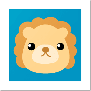 Cute Lion Posters and Art